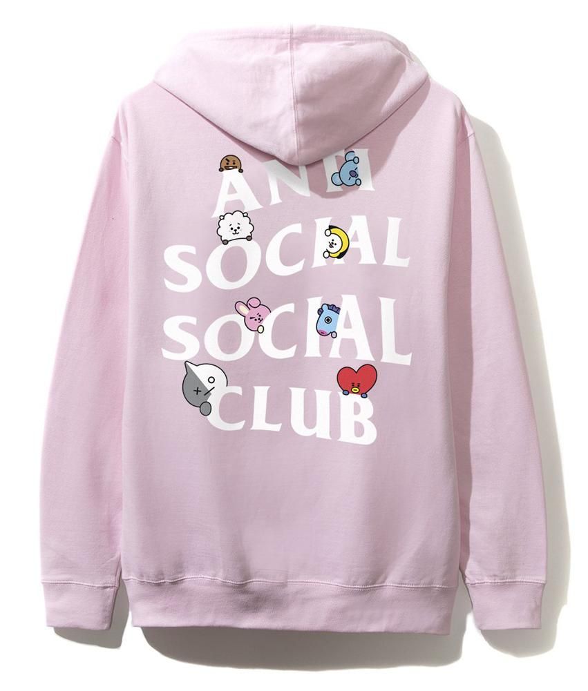 BiSH　ANTI SOCIAL SOCIAL CLUB コラボ パーカー　XL ANTI SOCIAL SOCIAL CLUB（アンチソーシャルソーシャルクラブ