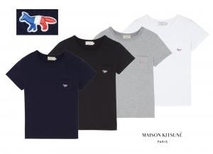 ᥾󥭥ĥ͡MAISON KITSUNE˥ǥ T TRICOLOR FOX PATCH ȥꥳ   եåɽ/ۥ磻ȡͥӡ֥å졼<img class='new_mark_img2' src='https://img.shop-pro.jp/img/new/icons16.gif' style='border:none;display:inline;margin:0px;padding:0px;width:auto;' />