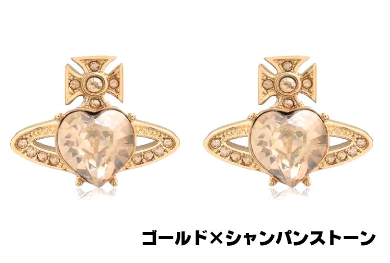 ヴィヴィアンウエストウッド(Vivienne Westwood)Ariella ハートオーブ ピアス