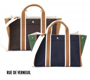 Rue De Verneuil（リュ ドゥ ヴェルヌイユ）2Wayトートバッグ/TRAVELLER M-S2 LINEN/リネンハンドバッグ ショルダーバッグ<img class='new_mark_img2' src='https://img.shop-pro.jp/img/new/icons16.gif' style='border:none;display:inline;margin:0px;padding:0px;width:auto;' />