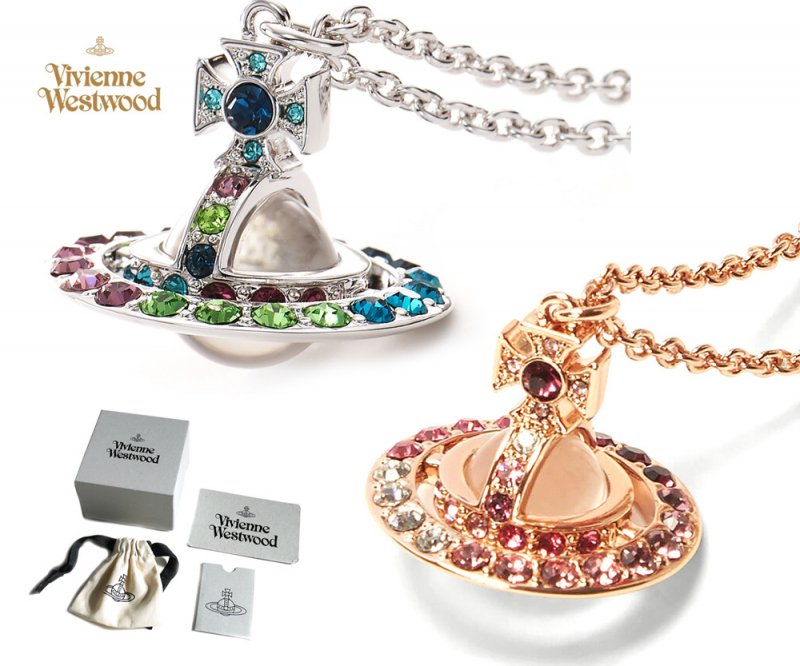 ヴィヴィアンウエストウッド(Vivienne Westwood)クリスタルオーブ ペンダント CLARETTA ORB PENDANT