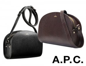 A.P.C.(アーペーセー) ショルダーバッグ デミルーンバッグ エンボスレザー CUIR EMBOSSE LIZARD DEMI LUNE PXBMR F61048 Demi-Lune バッグ<img class='new_mark_img2' src='https://img.shop-pro.jp/img/new/icons16.gif' style='border:none;display:inline;margin:0px;padding:0px;width:auto;' />