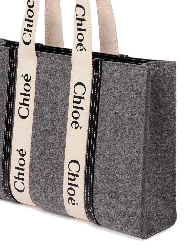 クロエ CHLOE 「Woody」 ウッディ ラージトートバッグ リサイクル