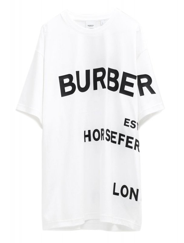 バーバリー (BURBERRY)メンズロゴTシャツ クルーネックＴシャツ