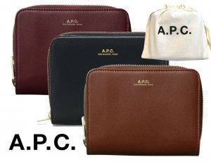 ꥢ/A.P.C.(ڡ) ޤ쥶 ѥȥå EMMANUELLE COMPACT WALLET PXAWV F63029<img class='new_mark_img2' src='https://img.shop-pro.jp/img/new/icons16.gif' style='border:none;display:inline;margin:0px;padding:0px;width:auto;' />