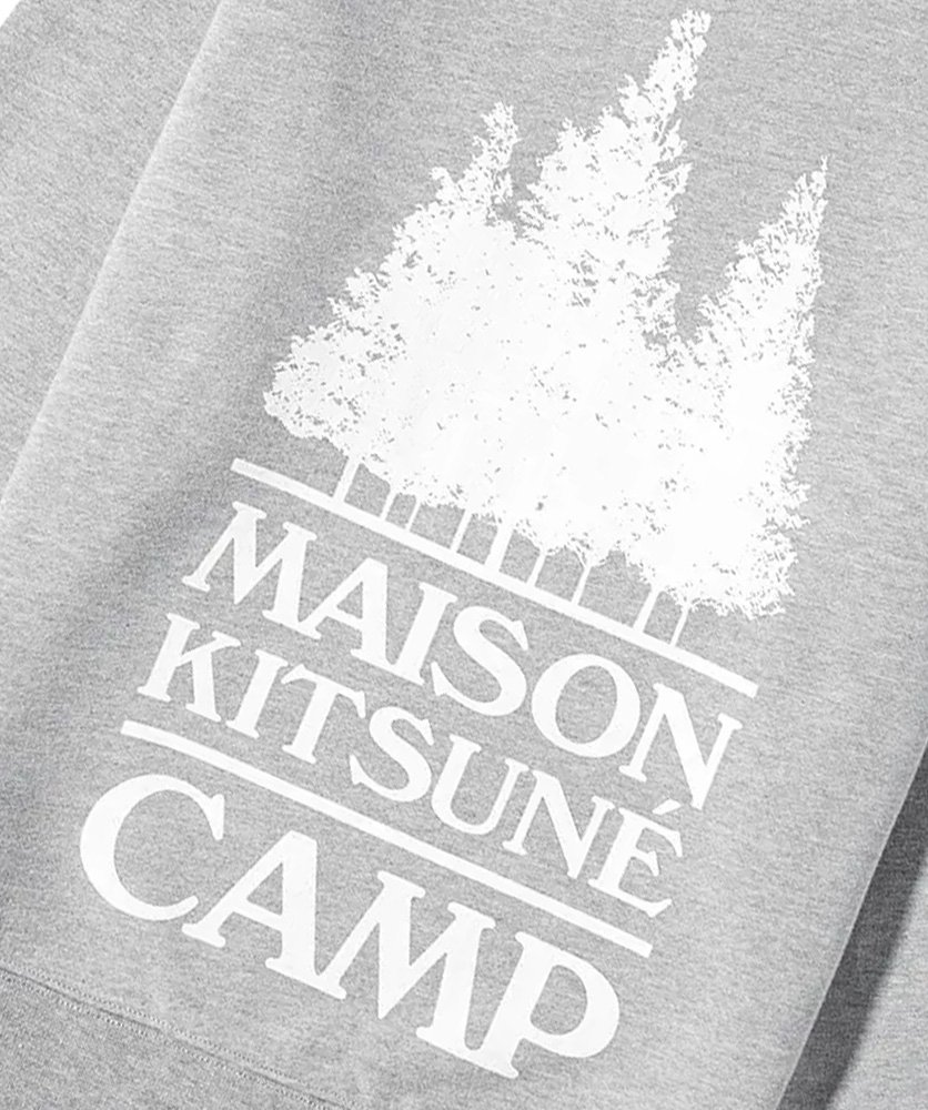 メゾンキツネ（MAISON KITSUNE）スウェットトレーナー メンズ キャンプ