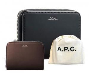 A.P.C. アーペーセー 二つ折りレザー財布 コンパクトウォレット
