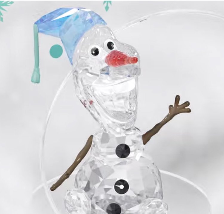 スワロフスキー（SWAROVSKI）アナと雪の女王オラフ Frozen Olaf ボール