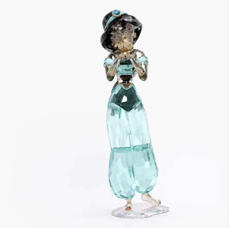 【2022年度限定生産品】スワロフスキー（SWAROVSKI）アラジン ジャスミン王女 プリンセス・ジャスミン Aladdin PRINCESS  JASMINE/クリスタルオブジェ/ディズニーコラボ/スワロフスキー社製置物 5613423