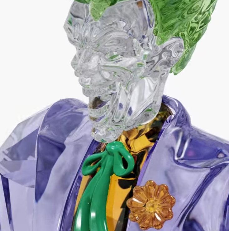 スワロフスキー（SWAROVSKI）DC The Joker Batman/DCコミックス ジョーカー クリスタルオブジェ/スワロフスキー社製置物