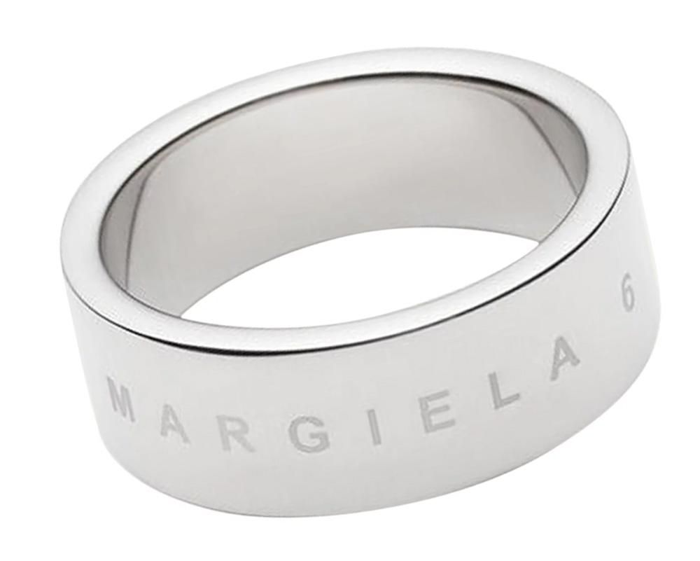 ■MM6 Maison Margiela■ メゾンマルジェラ ミニマルロゴリング ☆関税込☆MM6 MaisonMargiela☆ミニマルロゴリング☆ (MM6