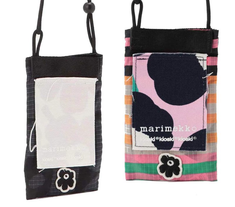 マリメッコ（marimekko）ファニーショルダーバッグ スマホショルダー サコッシュ Funny Small Pocket shoulder bag  091987 092128 MARIMEKKO KIOSKI