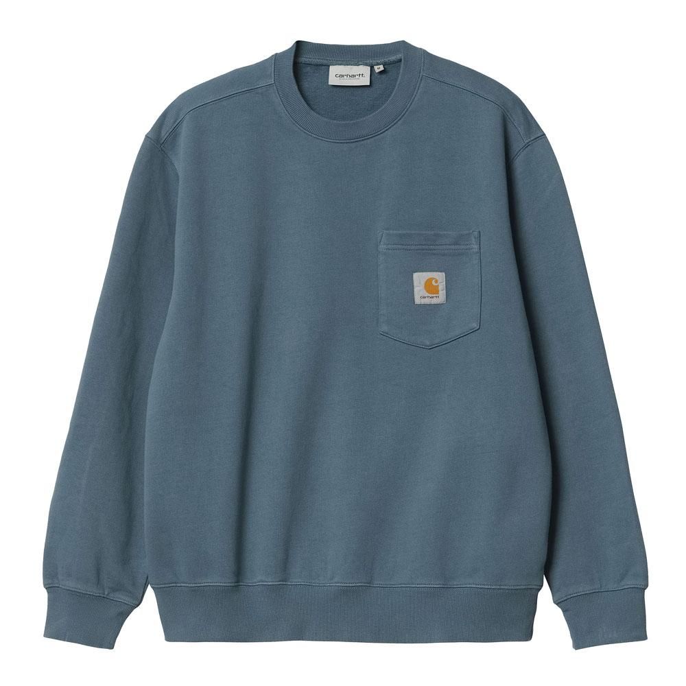 カーハート(Carhartt WIP)スウェットトレーナー ポケット付きスエット メンズ クルーネック ポケット付き Pocket  Sweatshirt I030903