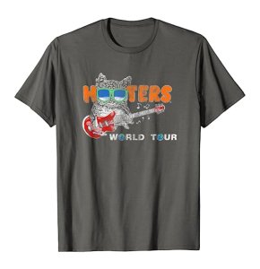 HOOTERS(フーターズ)ワールドツアーTシャツ Hooters World Tour T-Shirt Asphalt Grey グレー