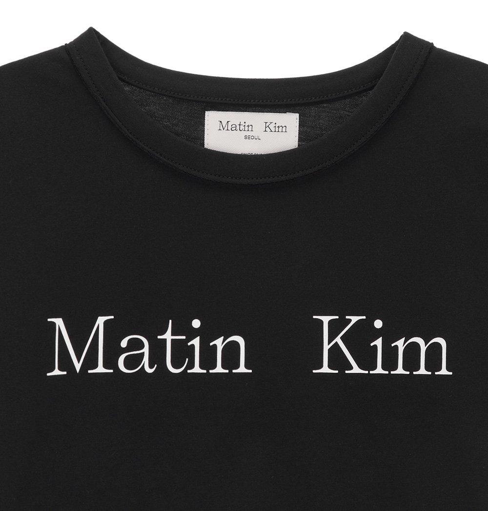 Matin Kim(マーティンキム) Tシャツ ロゴプリント レディース