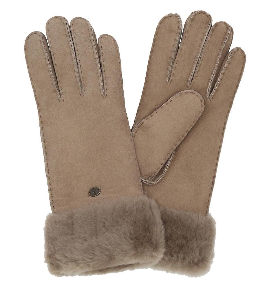 【EMU】Australia ムートン手袋/ベージュ EMU エミュー ムートン手袋 シープスキン アポロベイグローブ W9405