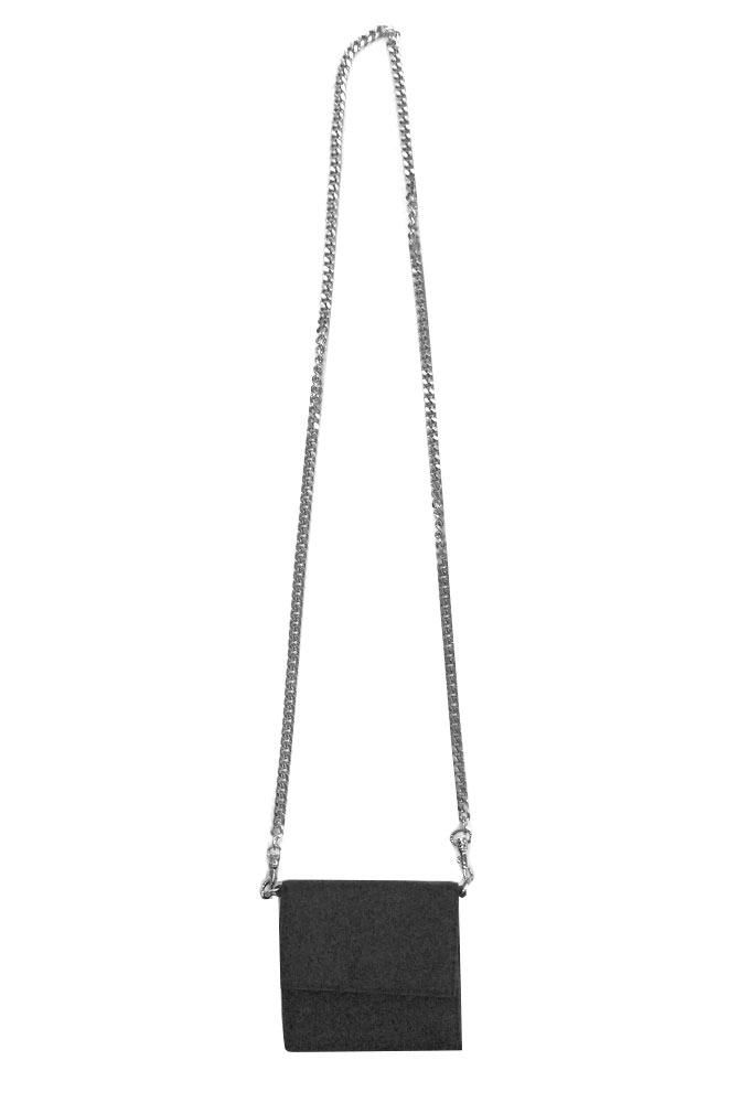 MM6 Maison Margiela チェーンウォレット レザー財布 二つ折り