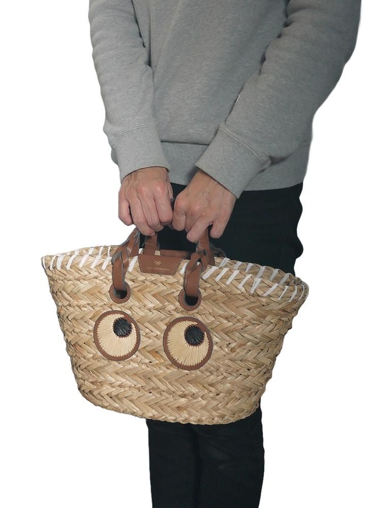 ANYA HINDMARCH アニヤハインドマーチ かごバッグ アイズ