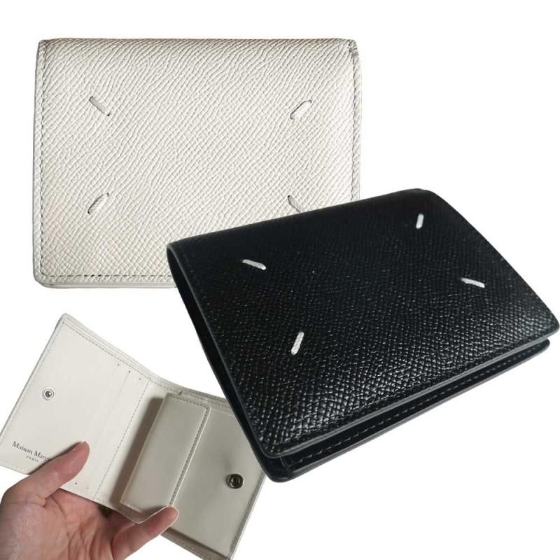 新品同様】付属品、箱付きメゾンマルジェラ コンパクトウォレット