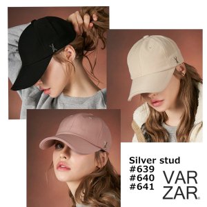 ŹVARZAR Х륭å ڹ֥ CAP 糰к˹ С ֥å ԥ ١ Silver stud over fit ball cap<img class='new_mark_img2' src='https://img.shop-pro.jp/img/new/icons5.gif' style='border:none;display:inline;margin:0px;padding:0px;width:auto;' />
