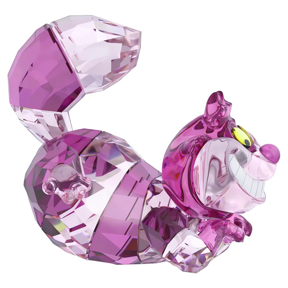 スワロフスキー（SWAROVSKI）不思議の国のアリス チェシャ猫 チシャ猫 アリスインワンダーランド Alice In Wonderland  Cheshire Cat クリスタルオブジェ ディズニーコラボ スワロフスキー社製 置物 5668073