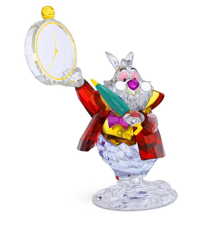 スワロフスキー（SWAROVSKI）不思議の国のアリス 白うさぎ ホワイトラビット アリスインワンダーランド Alice In Wonderland  White Rabbit クリスタルオブジェ ディズニーコラボ スワロフスキー社製 置物 5670229