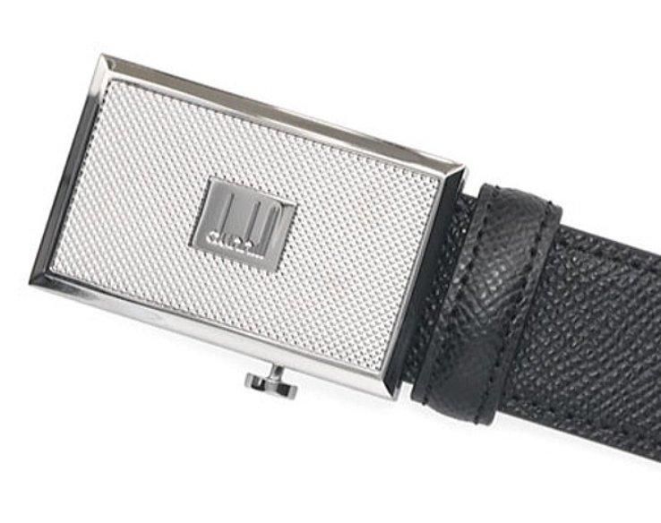 ダンヒル dunhill ベルト 本革レザー メンズ イタリア製 穴無し