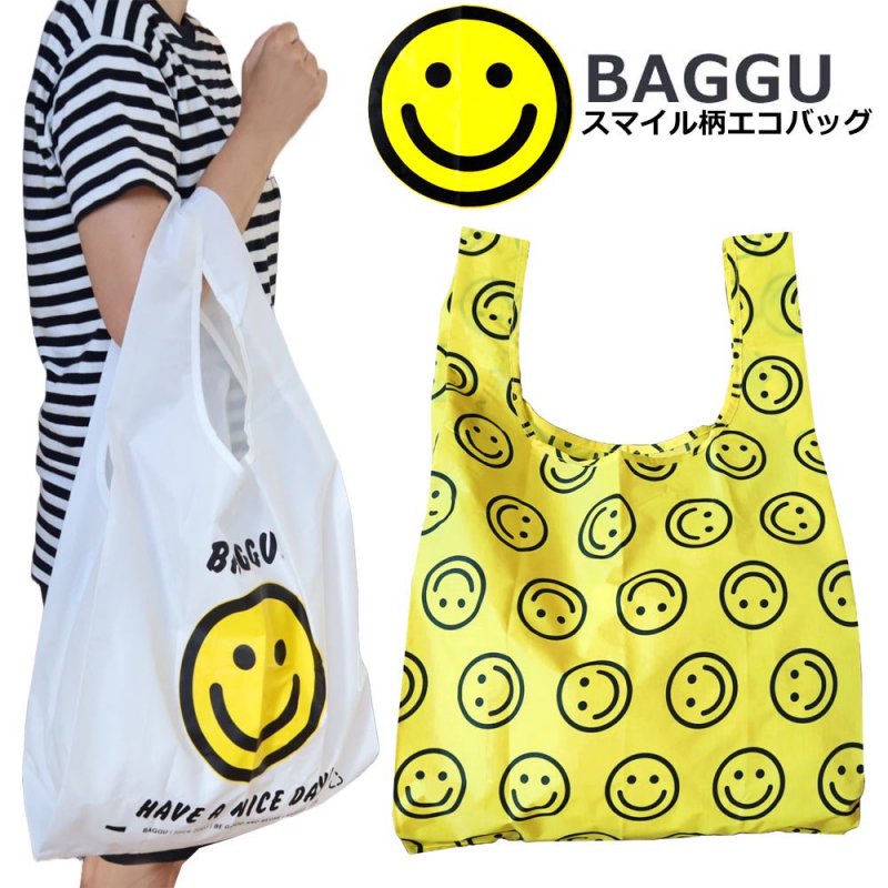 baggu エコ バッグ スマイル