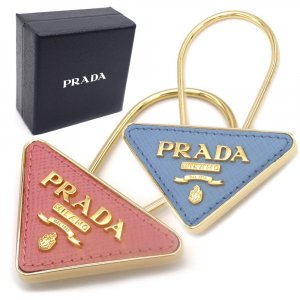 PRADA ץ ۥ  1PP301 053 F0637 F0442 ե SAFFIANO 쥶 PORTACHIAVI PELLE ԥ 饤ȥ֥롼 ѥ<img class='new_mark_img2' src='https://img.shop-pro.jp/img/new/icons5.gif' style='border:none;display:inline;margin:0px;padding:0px;width:auto;' />