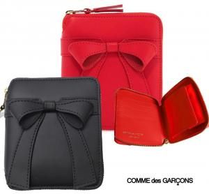 ǥ륽 COMME des GARCONS Big Bow ӥå ܥ ܥ 쥶ޤ åץå 饦ɥեʡ å ֥å SA2100BB<img class='new_mark_img2' src='https://img.shop-pro.jp/img/new/icons16.gif' style='border:none;display:inline;margin:0px;padding:0px;width:auto;' />