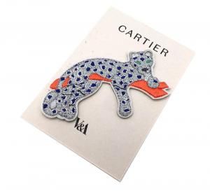 ƥŸ ɤ夦 åڥ ѥå ѥơ ֥åڥ CARTIER  ե륰å Ÿ ɥV&Aʪ Panther embroidered patch<img class='new_mark_img2' src='https://img.shop-pro.jp/img/new/icons5.gif' style='border:none;display:inline;margin:0px;padding:0px;width:auto;' />