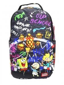 Źۥץ졼饦 Sprayground 90s ˥ǥ󥭥饯 ڥƥ åå 90s NICK CHARACTERS PAINTING B7251<img class='new_mark_img2' src='https://img.shop-pro.jp/img/new/icons5.gif' style='border:none;display:inline;margin:0px;padding:0px;width:auto;' />