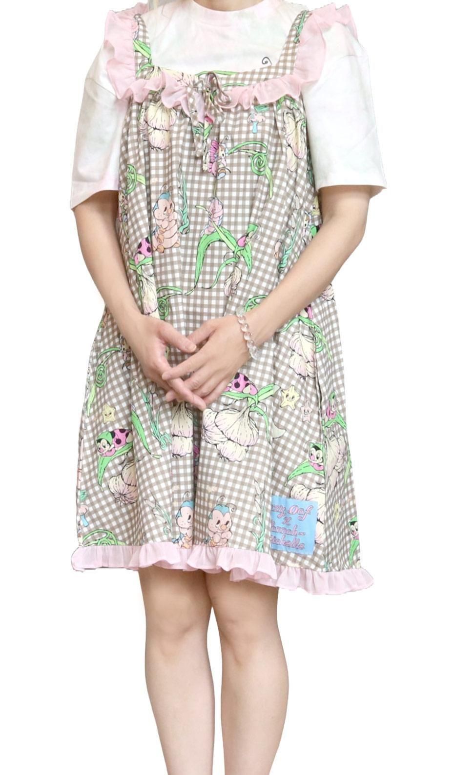 レイジーオーフ Lazy Oaf ワンピース ギンガムチェック