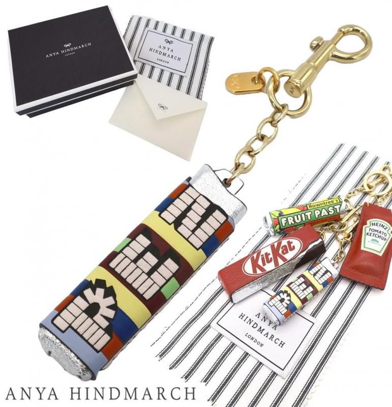 ANYA HINDMARCH アニヤハインドマーチ 「PEZ」 チャーム ペッツ
