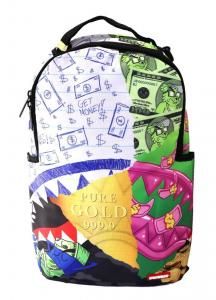 Źۥץ졼饦 Sprayground ߡ ޥ͡ 顼 åå B8308 MEAN MONEY COLLAGE BACKPACK Хåѥå<img class='new_mark_img2' src='https://img.shop-pro.jp/img/new/icons5.gif' style='border:none;display:inline;margin:0px;padding:0px;width:auto;' />