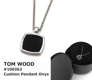 トムウッド TOMWOOD ペンダント ネックレス Tom Wood オニキス 100362 Cushion Pendant Black Onyx シルバー925 ジュエリー アクセサリー クッション<img class='new_mark_img2' src='https://img.shop-pro.jp/img/new/icons5.gif' style='border:none;display:inline;margin:0px;padding:0px;width:auto;' />
