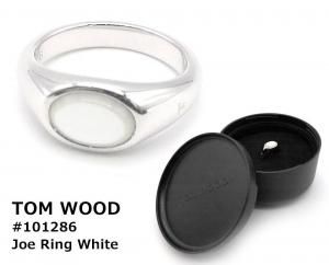 ȥ०å TOMWOOD   Tom Wood 硼 ޥ֥ѡ 101286 Joe Ring White С925 奨꡼ ꡼ ۥ磻<img class='new_mark_img2' src='https://img.shop-pro.jp/img/new/icons5.gif' style='border:none;display:inline;margin:0px;padding:0px;width:auto;' />
