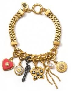 【ビジュ最強❤】ジューシークチュール レディース腕時計 ブレスレット ゴールド系 ジューシークチュール（JuicyCouture） - OrangeSoda
