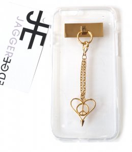 【iPhone6ケース】ジャガーエッジ(Jagger Edge)Love＆Peaceチャーム付きiPhone6ケース/HOW CHARMING PEACE N LOVE CHARM<img class='new_mark_img2' src='https://img.shop-pro.jp/img/new/icons16.gif' style='border:none;display:inline;margin:0px;padding:0px;width:auto;' />