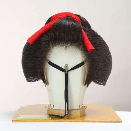 舞妓かつら (割れしのぶ）　日本髪かつら　【新古品】- アズマ　オンラインショップ