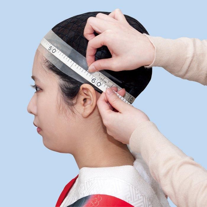 日本髪かつら 舞妓 京かつら 割れしのぶ 舞妓かんざしフルセット