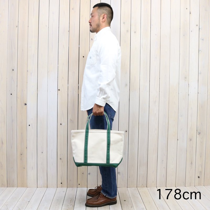 L L Bean エルエルビーン Boat Tote Bag Open Top Medium Dark Green Reggie ショップ 通販