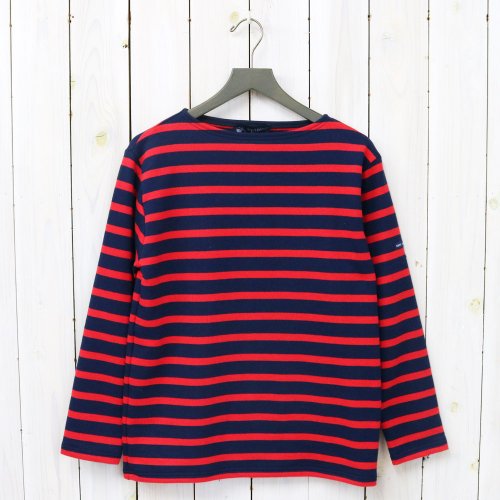 SAINT JAMESOUESSANT SWEAT(NAVY/ROUGE)