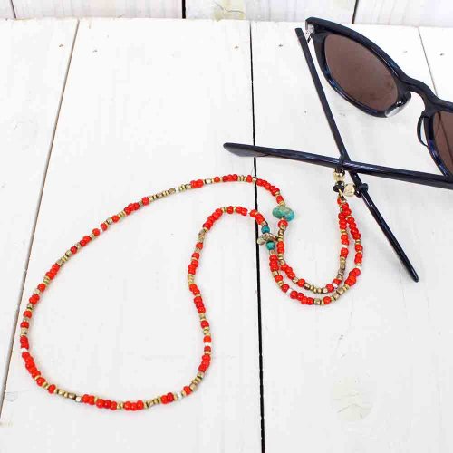 SunKuWhite Heart Eyewear Holder-SK064(RED)