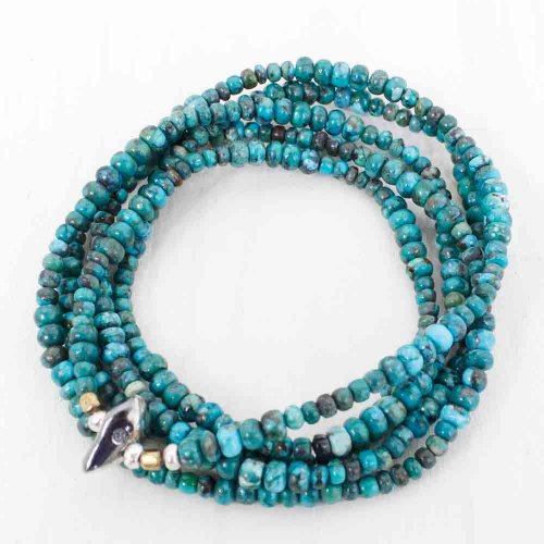 SunKuTurquoise Beads 5strings Bracelet-SK036