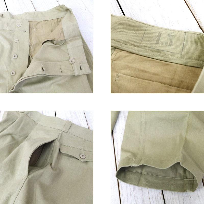 00's French army chino pants dead stock