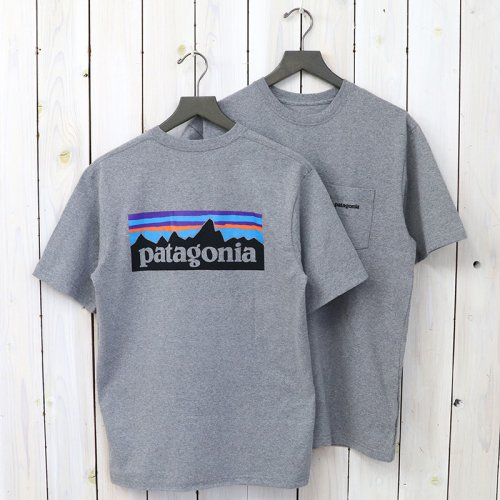 patagoniaMs P-6 Logo Pocket Responsibili Tee(Gravel Heather)