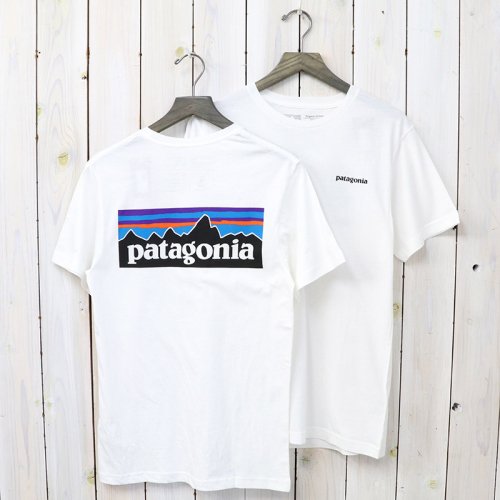 patagoniaMs P-6 Logo Organic T-Shirt(White)