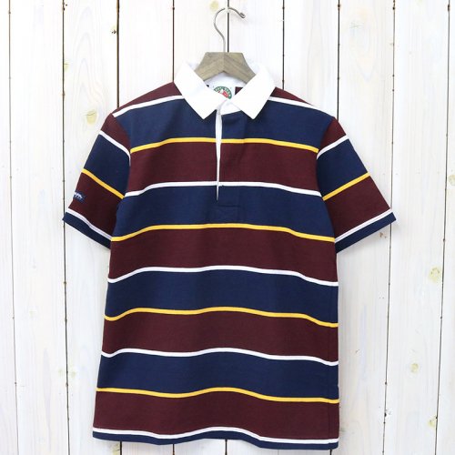 BARBARIAN (バーバリアン)『LIGHT WEIGHT RUGBY SHIRTS S/S』(NAVY