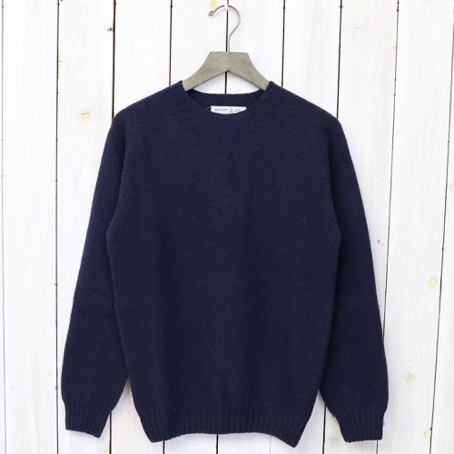 INVERALLANCrew Neck Sweater-Saddle(New Navy)